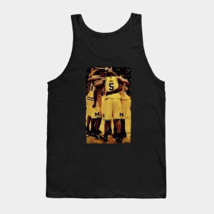 FAB FIVE TEAMS BASKETBALL RETRO Tank Top